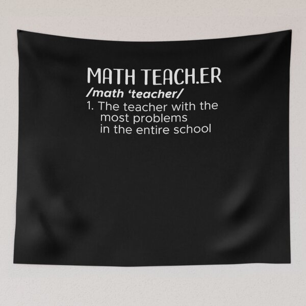 Item preview, Maths Synonyms Design for a Teacher or Student designed and sold by tbauernhoferbiz.