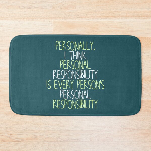 Item preview, Personally, i think personal responsibility is every person's personal responsibility designed and sold by Sticker Up.