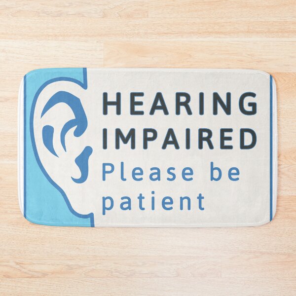 Item preview, Hearing Impaired Emblem designed and sold by ViewerEqualsPhoton.