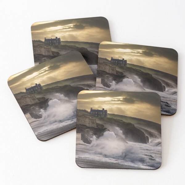 Item preview, Porthleven Harbour Sunset designed and sold by kathleenjean.
