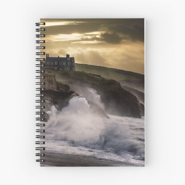 Item preview, Porthleven Harbour Sunset designed and sold by kathleenjean.