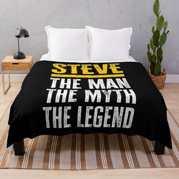 Item preview, Steve. The Man. The Myth. The Legend designed and sold by roskopp.