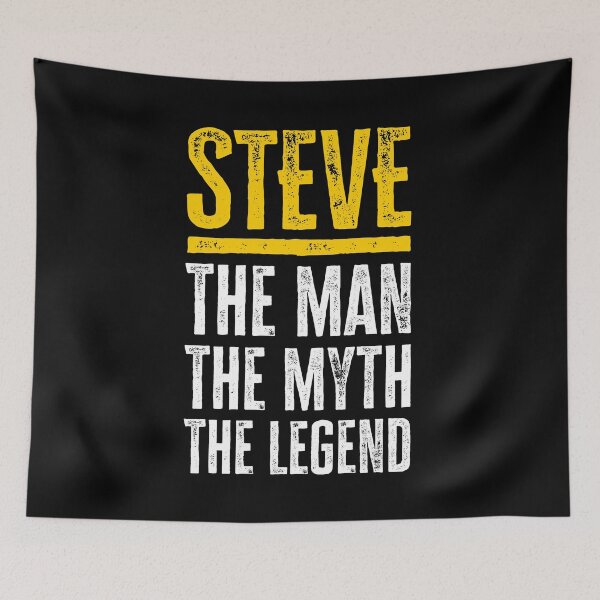 Item preview, Steve. The Man. The Myth. The Legend designed and sold by roskopp.
