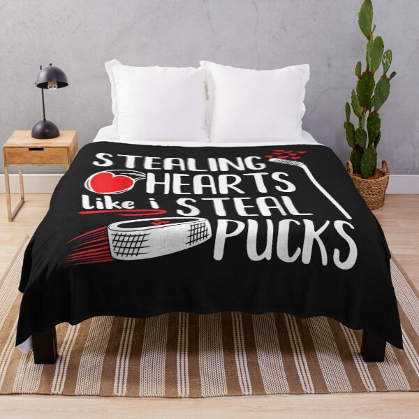 Artikelvorschau, Funny Stealing Hearts Pucks Valentine's Day Hockey Shirt entworfen und verkauft von Lukifo-Glacier.