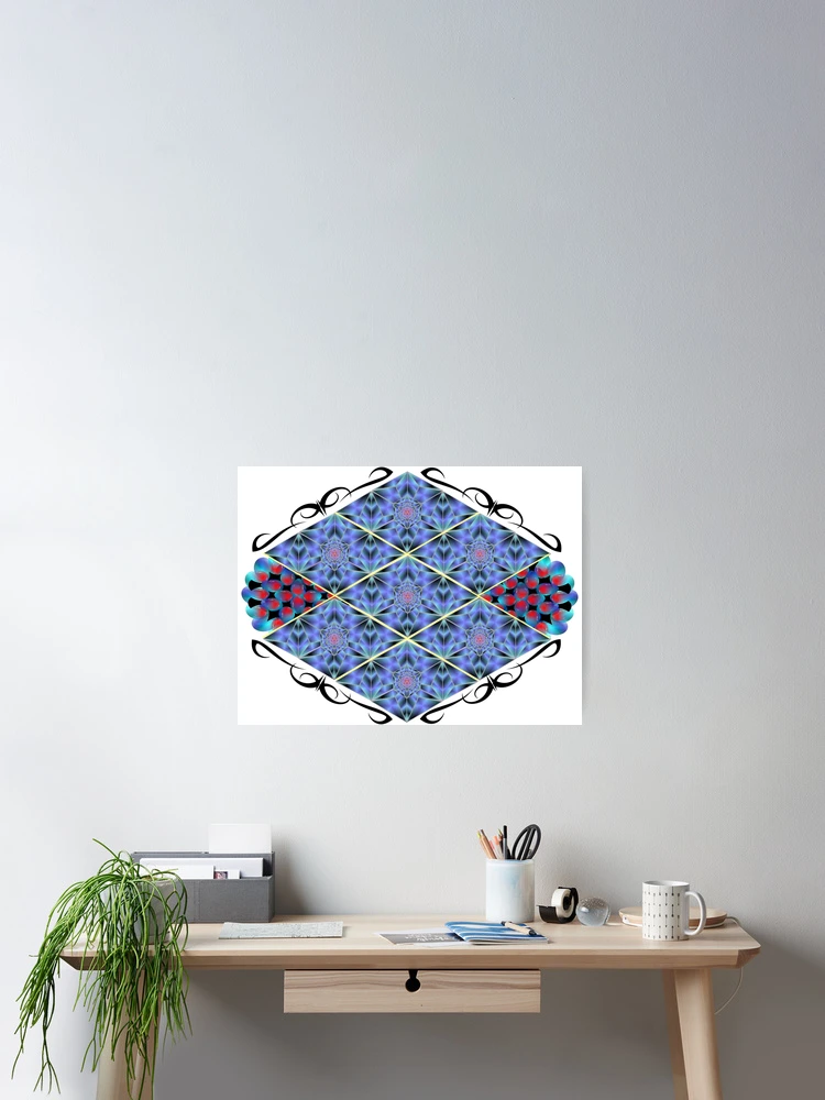 Thumbnail 2 of 3, Poster, Fancy Pattern designed and sold by mapz712.