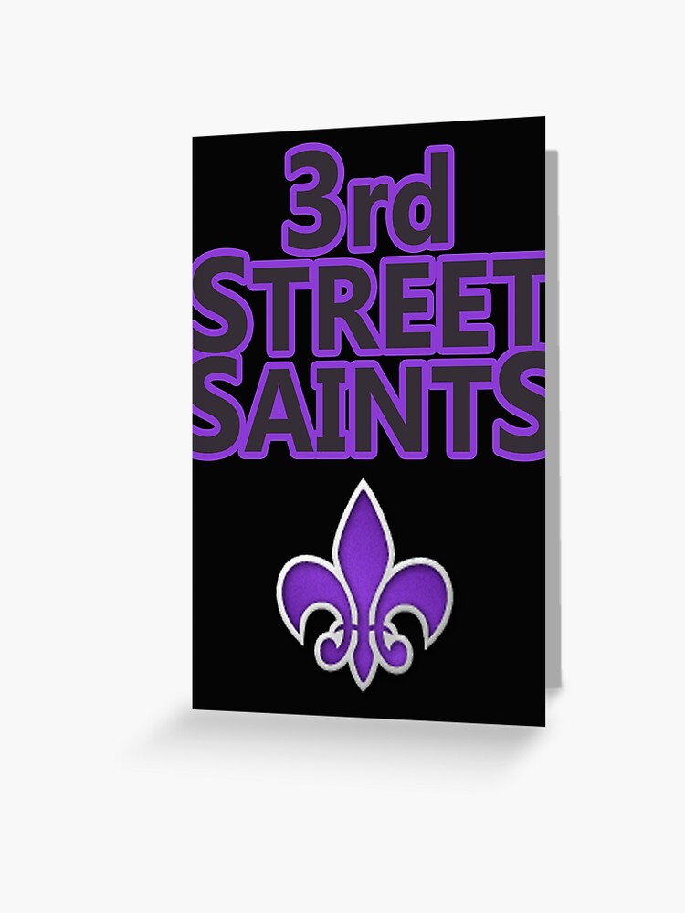 Saints row 3rd street saints Greeting Card