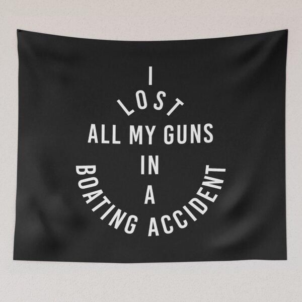 Item preview, I Lost All My Guns In Boating Accident Shirt - Anchor Funny designed and sold by Lukifo-Glacier.