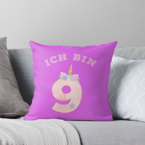 Item preview, Ich bin 9 unicorn designed and sold by WOWSOMETHINGNEW.