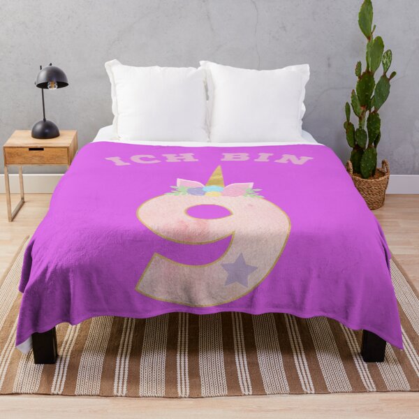 Item preview, Ich bin 9 unicorn designed and sold by WOWSOMETHINGNEW.