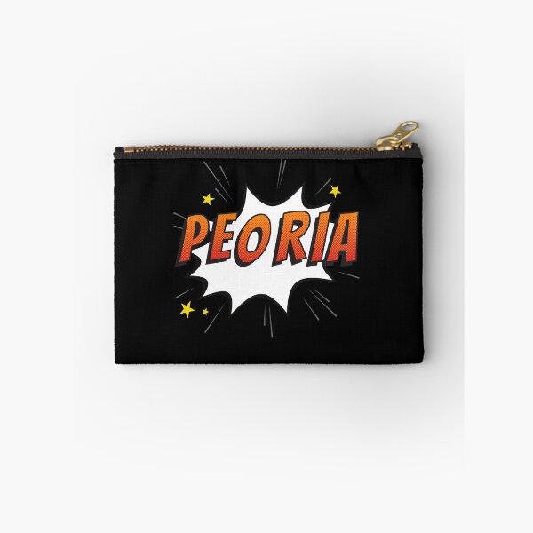 Item preview, Peoria Illinois Hometown Comic Book Style designed and sold by JohnSit.