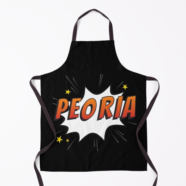Item preview, Peoria Illinois Hometown Comic Book Style designed and sold by JohnSit.