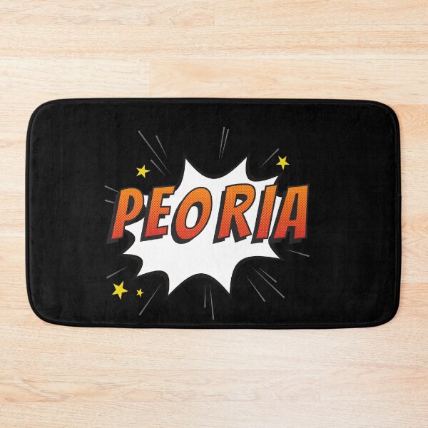 Item preview, Peoria Illinois Hometown Comic Book Style designed and sold by JohnSit.