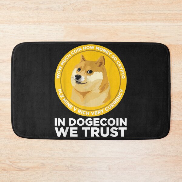 Artikelvorschau, In Dogecoin We Trust- Blockchain Cryptocurrency T Shirt entworfen und verkauft von Lukifo-Glacier.