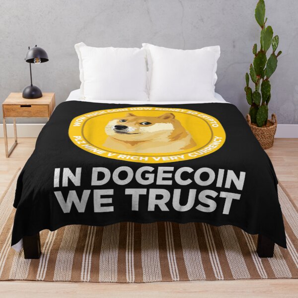 Artikelvorschau, In Dogecoin We Trust- Blockchain Cryptocurrency T Shirt entworfen und verkauft von Lukifo-Glacier.