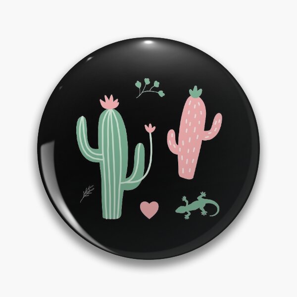 Item preview, Cute Green And Pink Cactus Pattern designed and sold by geminivibe.