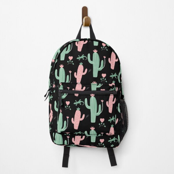 pink cactus backpack