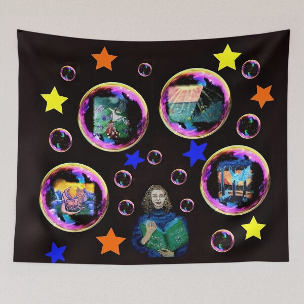 Item preview, Imagination of reading design designed and sold by DCSMKreativ.