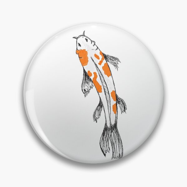 Item preview, Digital Painting of a Beautiful Koi Fish for Fish Lovers designed and sold by crazymessygirl.
