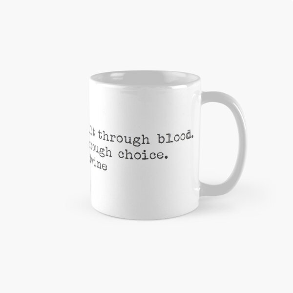 Item preview, "Some families are built..." -C.J Redwine designed and sold by typedbookquotes.