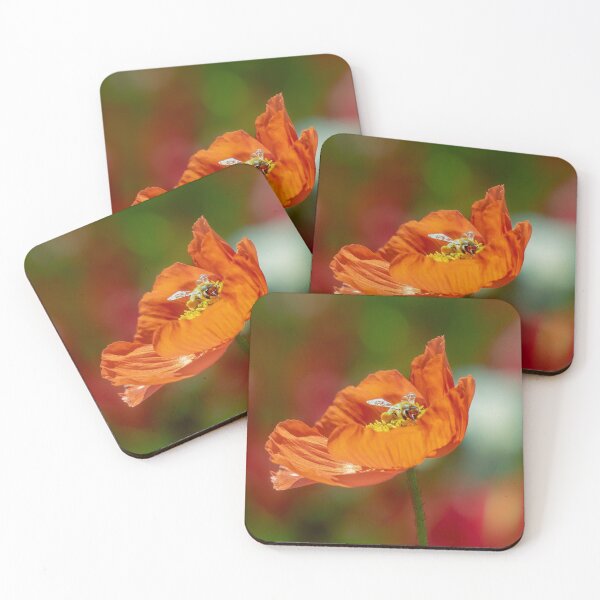 Item preview, The bee and the poppy designed and sold by Cornishinoz.