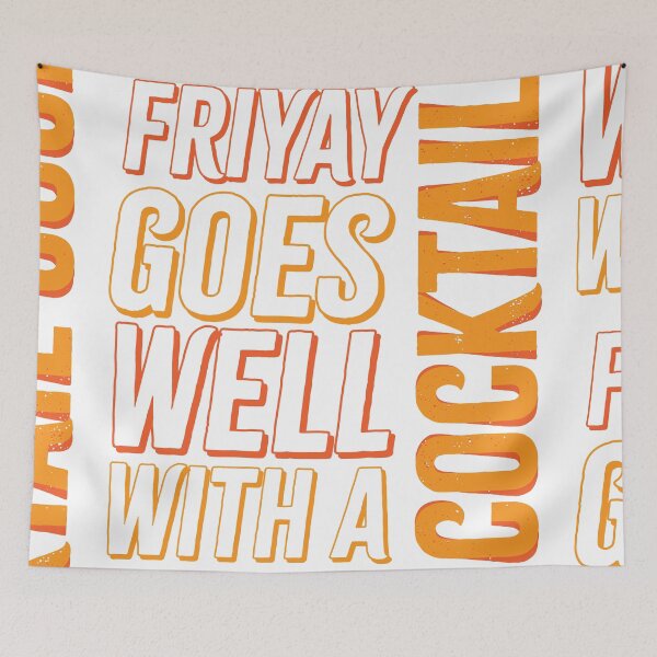 Item preview, Friyay goes well with a cocktail designed and sold by Sahib Singh.