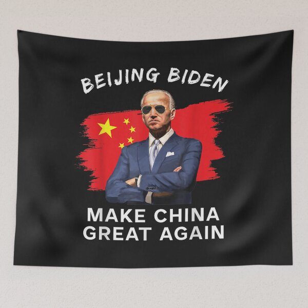Item preview, Joe Biden Make China Great Again Sarcastic Beijing Biden T-Shirt designed and sold by Lukifo-Glacier.
