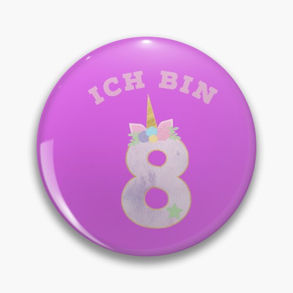Item preview, Ich bin 8 unicorn designed and sold by WOWSOMETHINGNEW.
