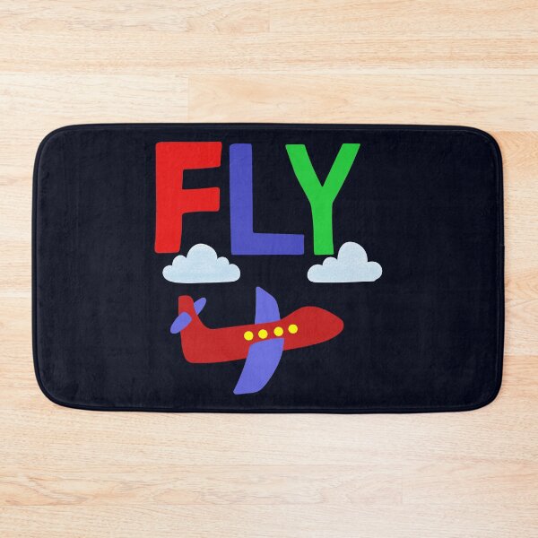 Item preview, Fly with Airplane / Aeroplane  in Primary Bright Bold Colors designed and sold by madtoyman.