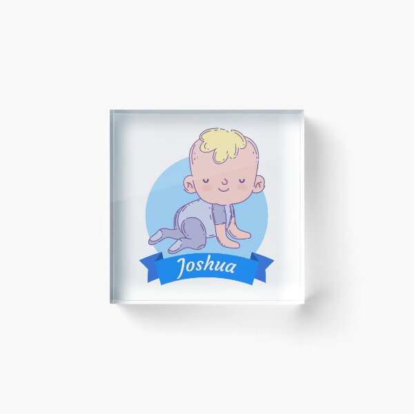 Artikelvorschau, Joshua Jungennamen für Babys entworfen und verkauft von Piztees.
