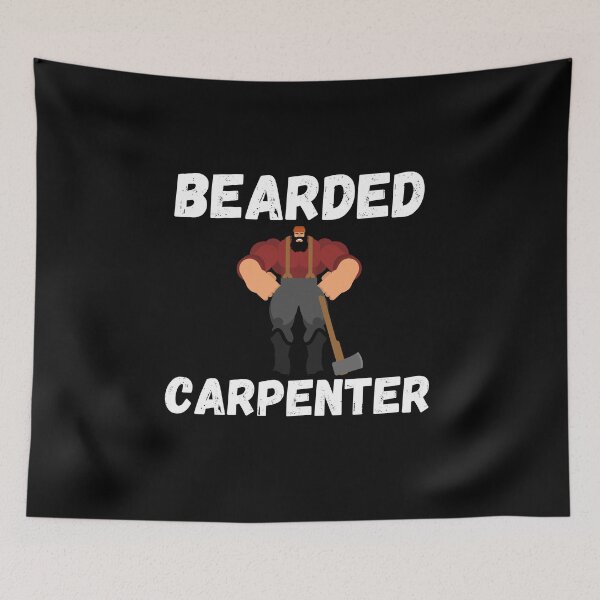 Item preview,   Bearded carpenter  designed and sold by Kpnuts1.