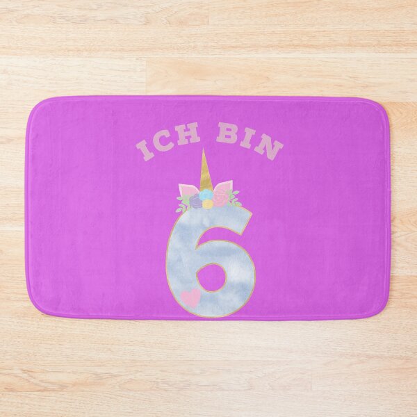 Item preview, Ich bin 6 is unicorn designed and sold by WOWSOMETHINGNEW.