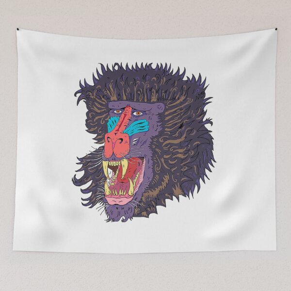 Item preview, mandrill designed and sold by ragnacold.