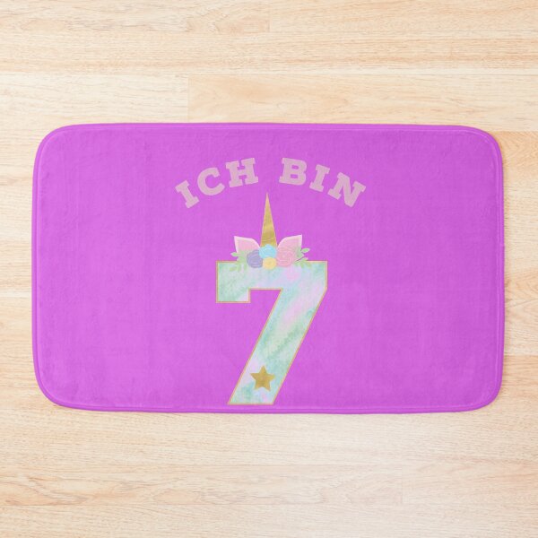 Item preview, Ich bin 7 unicorn designed and sold by WOWSOMETHINGNEW.