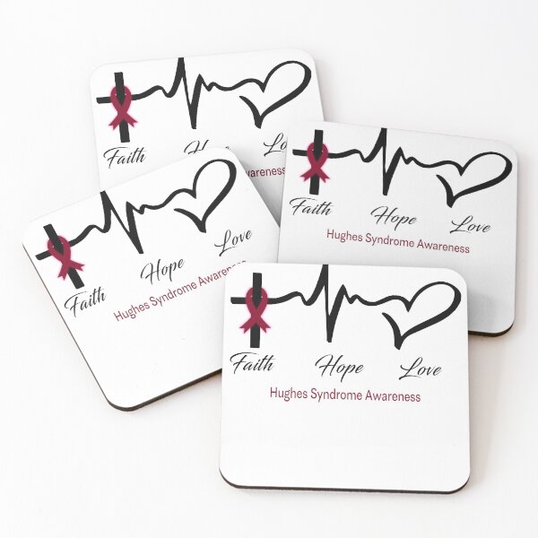 Item preview, Faith Hope Love Hughes Syndrome Awareness designed and sold by frechettee.