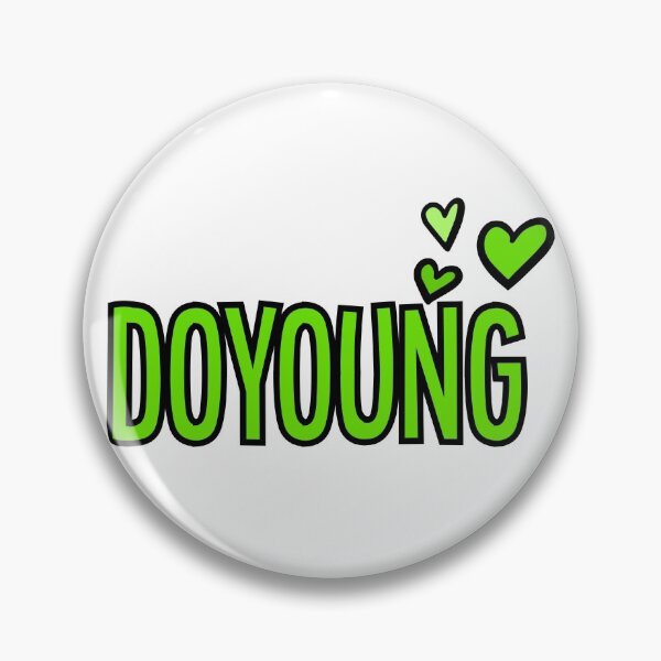 Artikelvorschau, NCT Doyoung Hearts entworfen und verkauft von StrayPop.