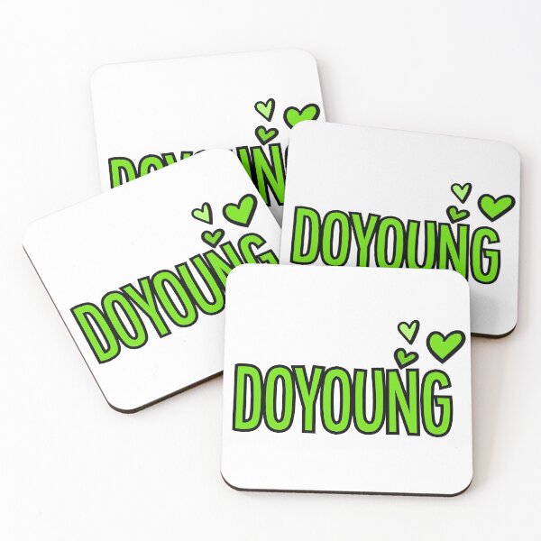Aperçu de l'œuvre NCT Doyoung Hearts créée et vendue par StrayPop.