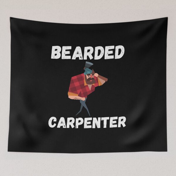Item preview,  Bearded carpenter  designed and sold by Kpnuts1.