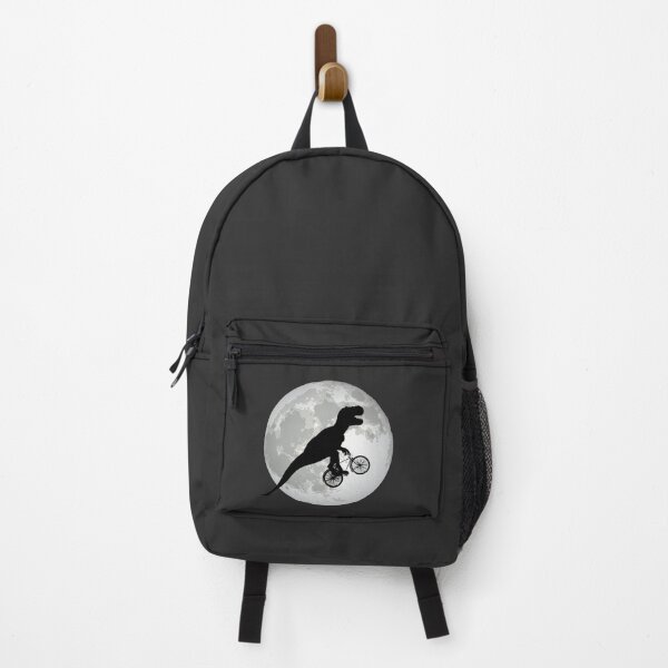 Item preview, A t-rex riding a bike through the night sky.  designed and sold by JuiceDesign.