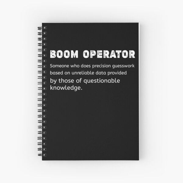 Artikel-Vorschau von Boom Operator Definition, Boom Operator Jobtitel Geschenk für Papa Mama, Sound Guy Worker, designt und verkauft von Essakhi12.