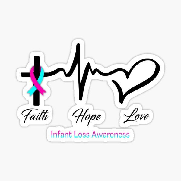 Item preview, Faith Hope Love Infant Loss Awareness designed and sold by frechettee.