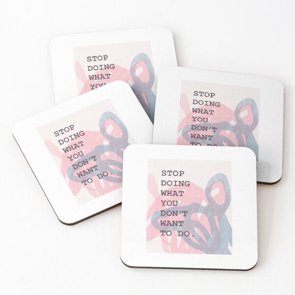 Item preview, Motivational Quote Stop Doing What You Don't Want to Do designed and sold by Anastasia Shelukhina.