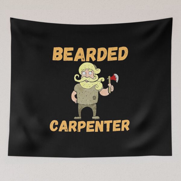 Item preview, Bearded carpenter  designed and sold by Kpnuts1.