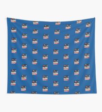 14 LeMans - Porsche Pit 01 Wall Tapestry