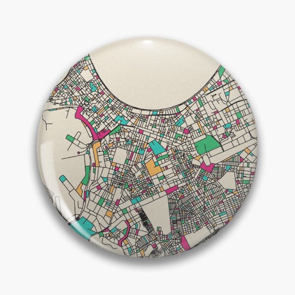 Item preview, Alexandria, Egypt Street Map designed and sold by A Deniz Akerman.