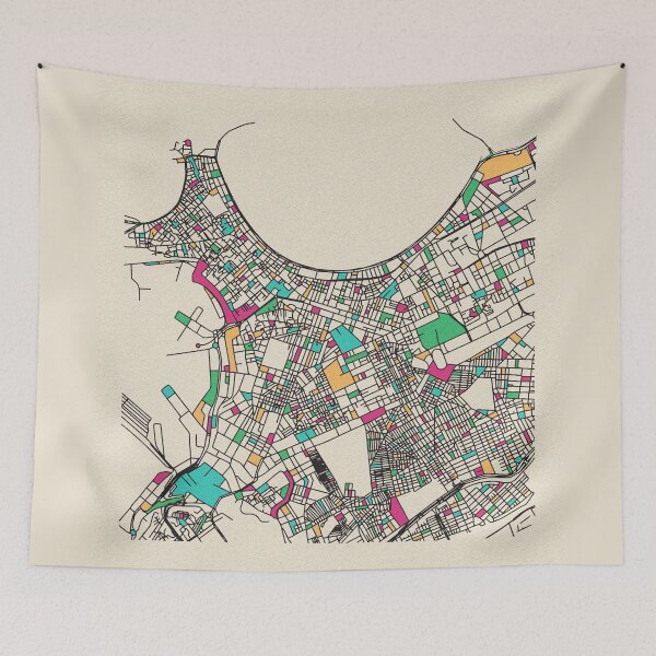 Item preview, Alexandria, Egypt Street Map designed and sold by A Deniz Akerman.