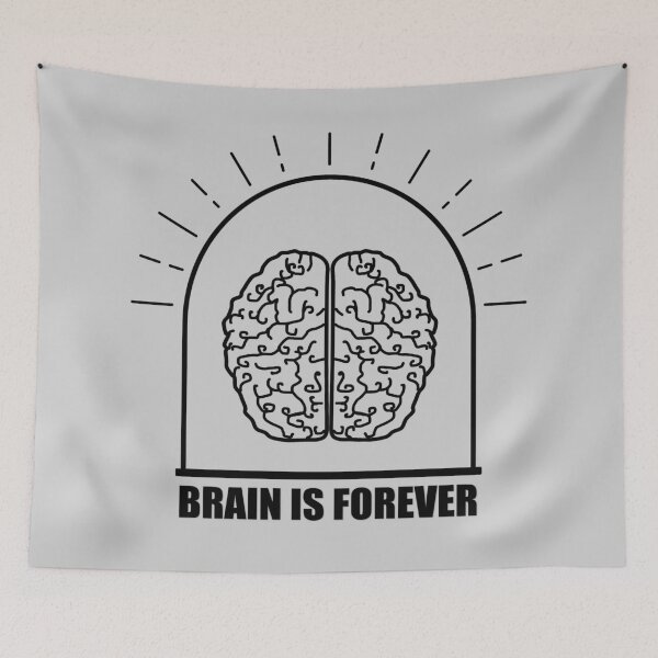Item preview, BRAIN IS FOREVER NERD designed and sold by Cr1sV.