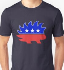 Libertarian Porcupine Slim Fit T-Shirt