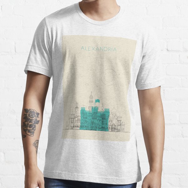 Alexandria Louisiana Skyline Men's T-Shirt