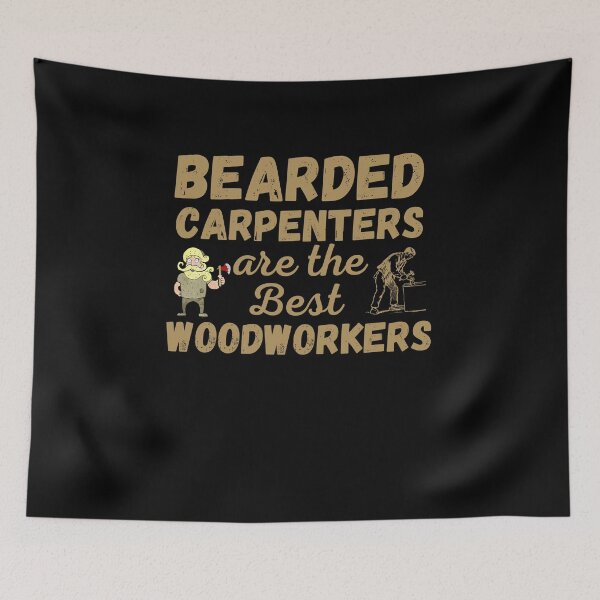 Item preview, Los carpinteros barbudos son los mejores carpinteros designed and sold by Kpnuts1.