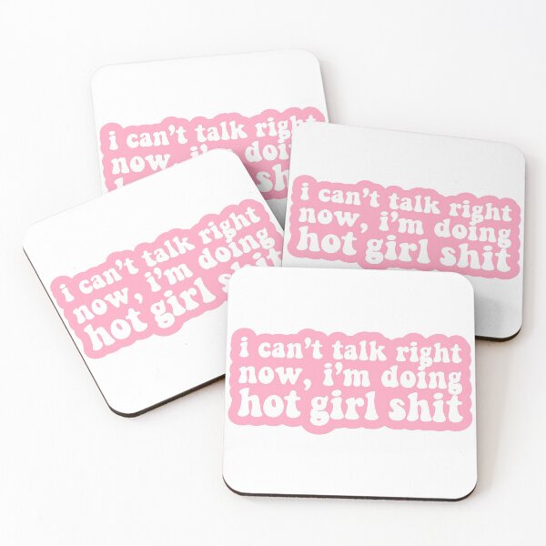 Item preview, i can’t talk right now i’m doing hot girl shit sticker designed and sold by MonkeySame.